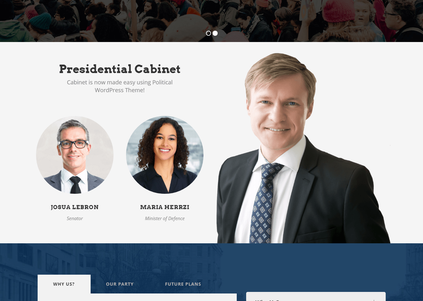 Web Design for Political Committees Web Design for Political Committees